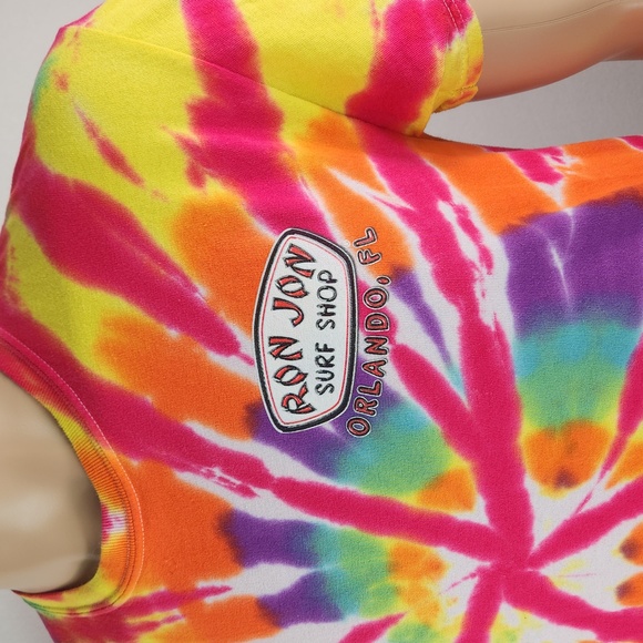 Ron Jon Surf Shop Orlando, Florida, Logo Tie Dye Size M - Picture 8 of 11